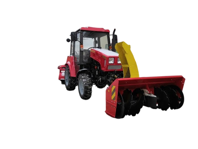 Снегоуборочный трактор 320.4М + снегоочиститель СТ-1500